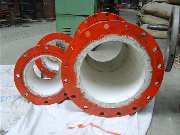 Wear protection ceramic lined equipment 2